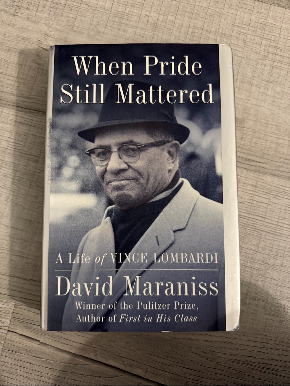 when pride still mattered, a life of vince lombardi book